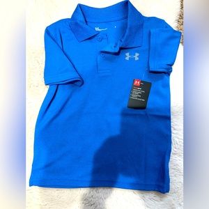 Under Armour Boys size 6 polo short